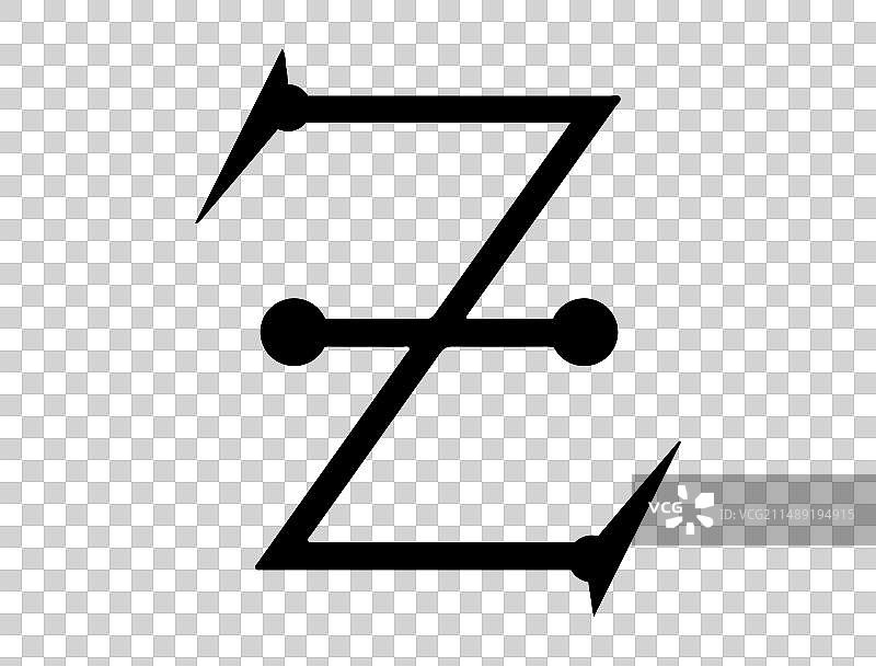 炼金术符号剪影艺术图片素材