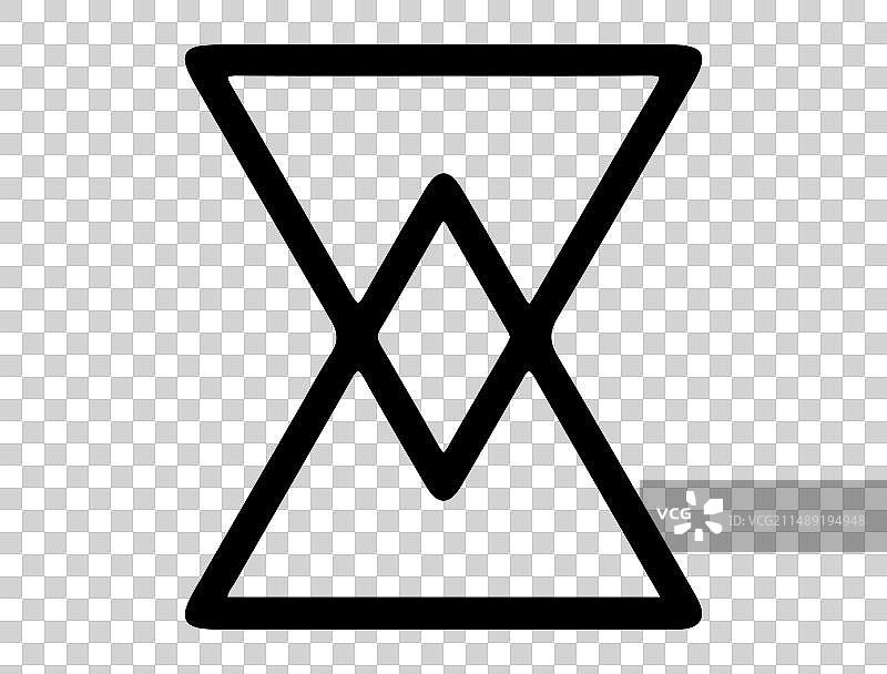 炼金术符号剪影艺术图片素材