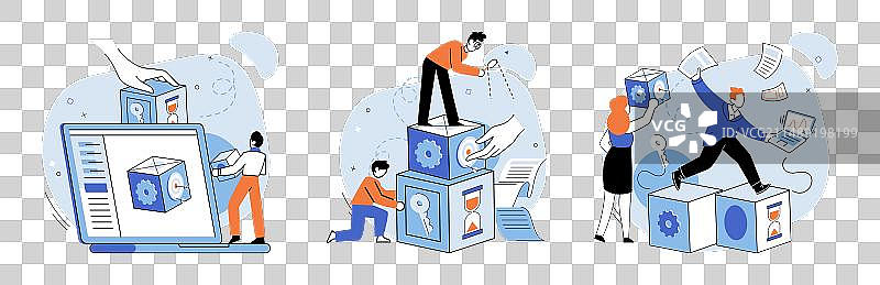 团队合作是公司成功的基石图片素材