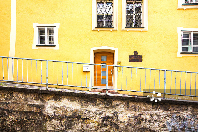 捷克首都布拉格市老城区古典建筑风光图片素材