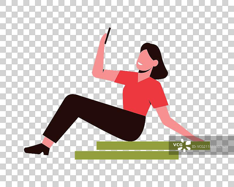 女人自拍照片图片素材