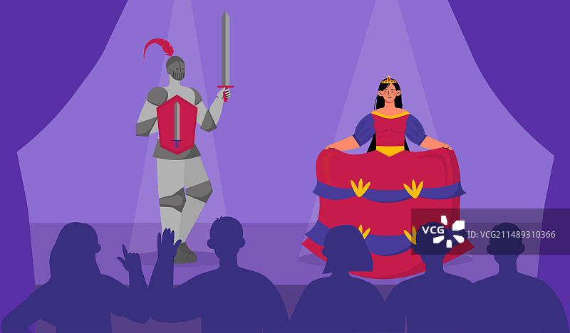 戏剧表演概念图片素材