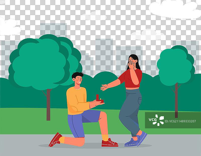 求婚概念图片素材