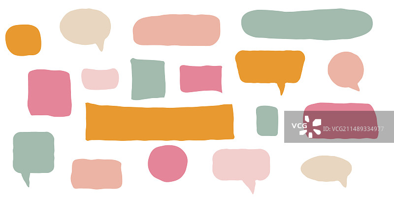 引言方框空白模板集图片素材