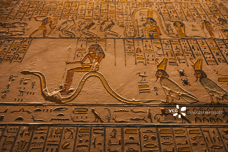 卢克索帝王谷图片素材