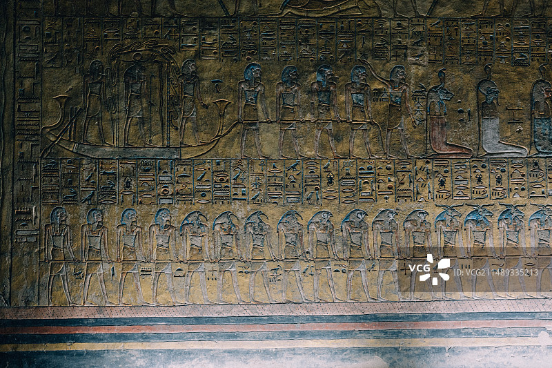 卢克索帝王谷图片素材