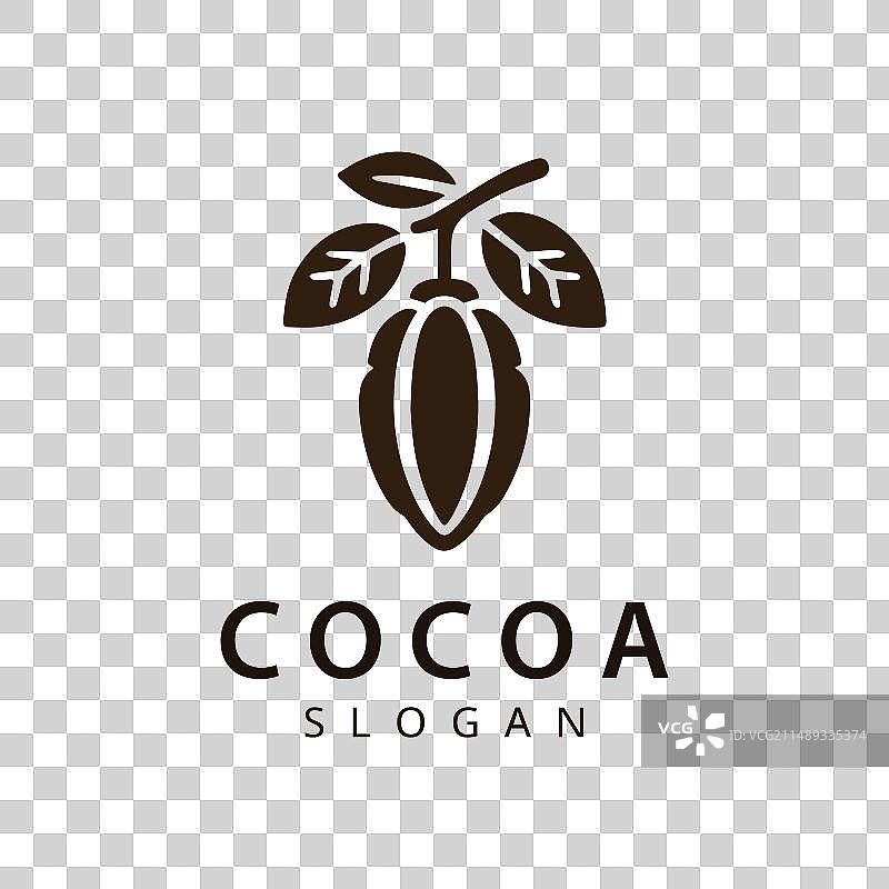 巧克力可可标志图标设计模板图片素材