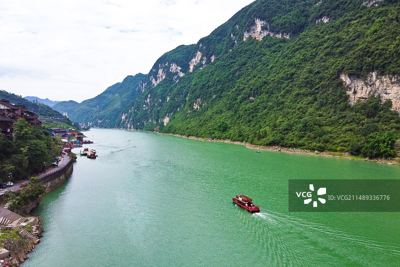 重庆龚滩古镇图片素材