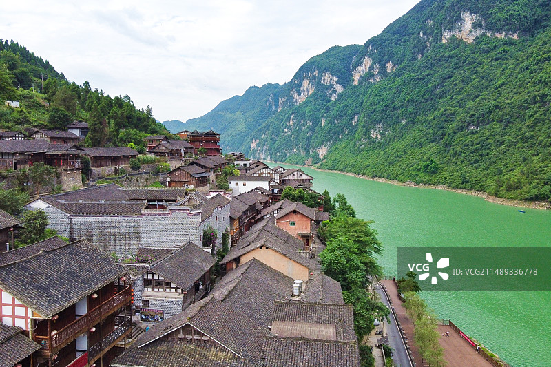 重庆龚滩古镇图片素材