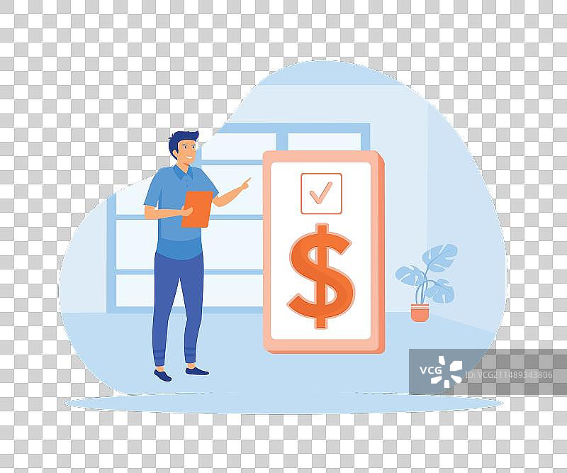 投资于自我发展知识的男人图片素材