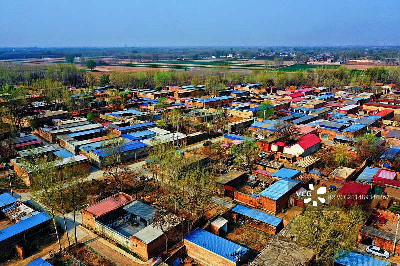 雄安新区雄县孔家码头村孔家大庙图片素材