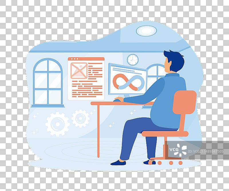 程序员开发人员创建软件图片素材