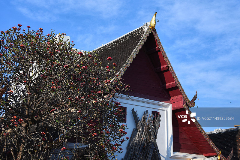 清迈布帕兰寺 泰囧庙图片素材