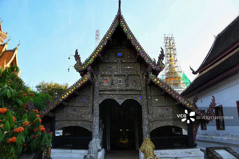 清迈布帕兰寺 泰囧庙图片素材