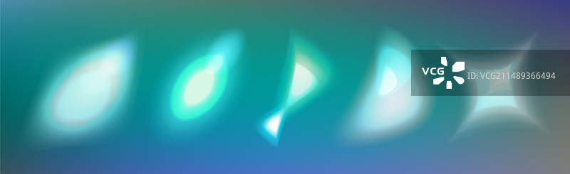 彩虹光棱镜效果全息图图片素材