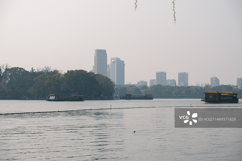 嘉兴南湖风光图片素材