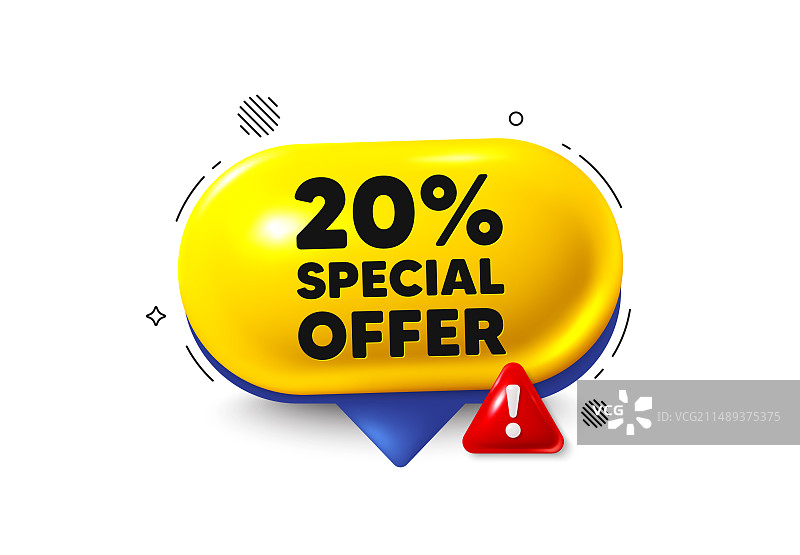 八折优惠促销标志图片素材