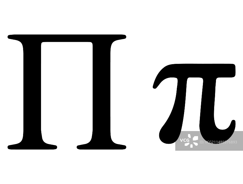 希腊字母剪影艺术图片素材