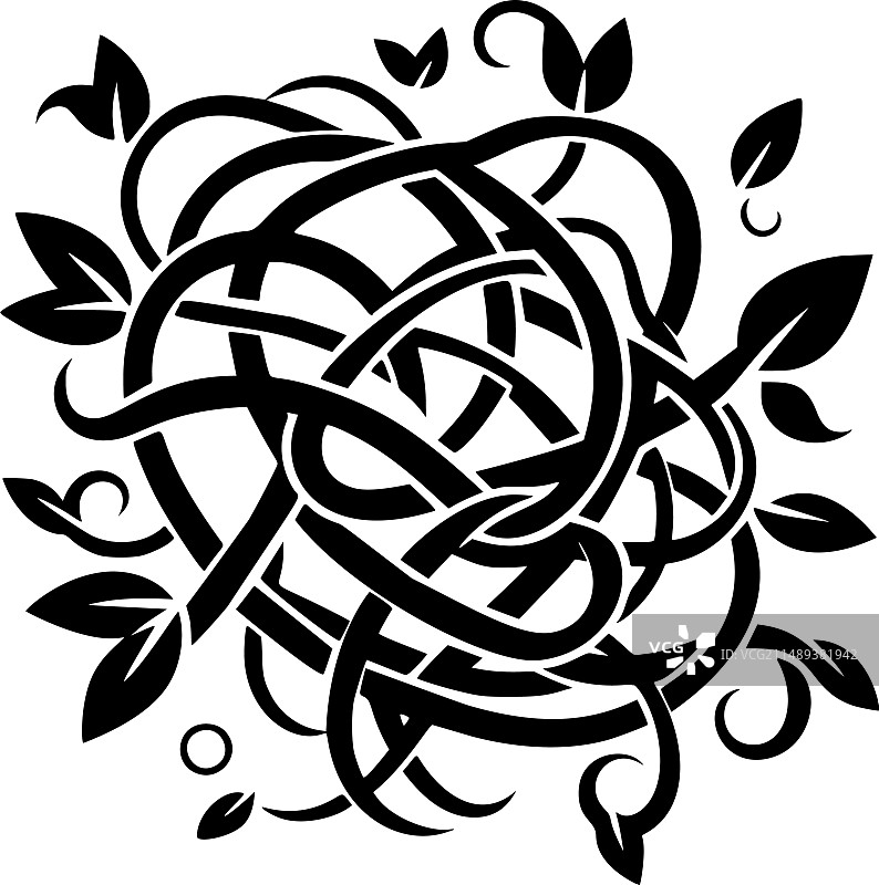 凯尔特结装饰设计图片素材