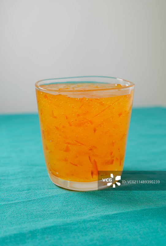 一杯柑橘柠檬茶图片素材