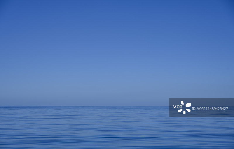 海洋与天际线图片素材