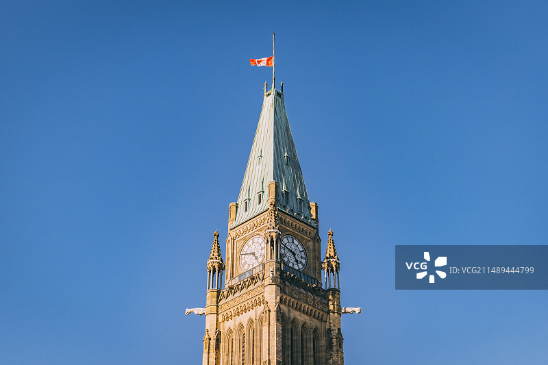 加拿大渥太华国会山图片素材