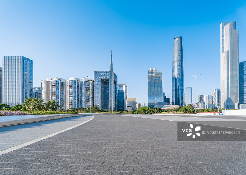 广州珠江新城城市建筑金融区图片素材