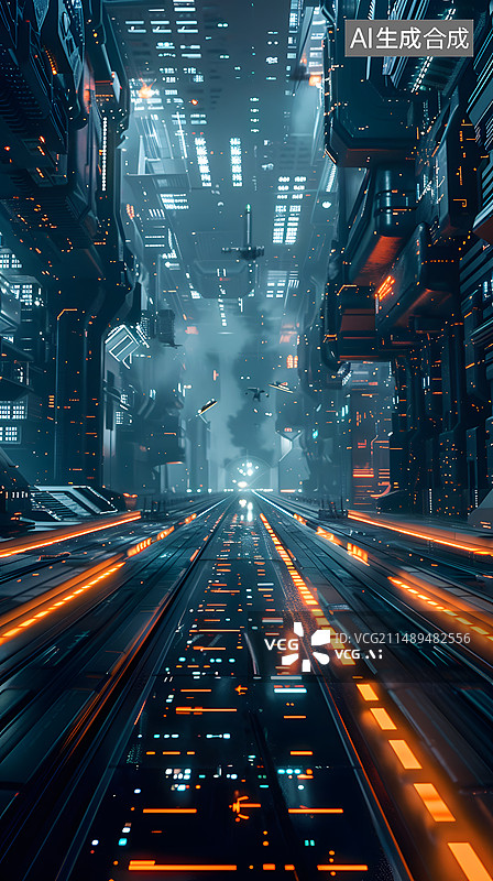 【AI数字艺术】城市企业高楼建筑图片素材