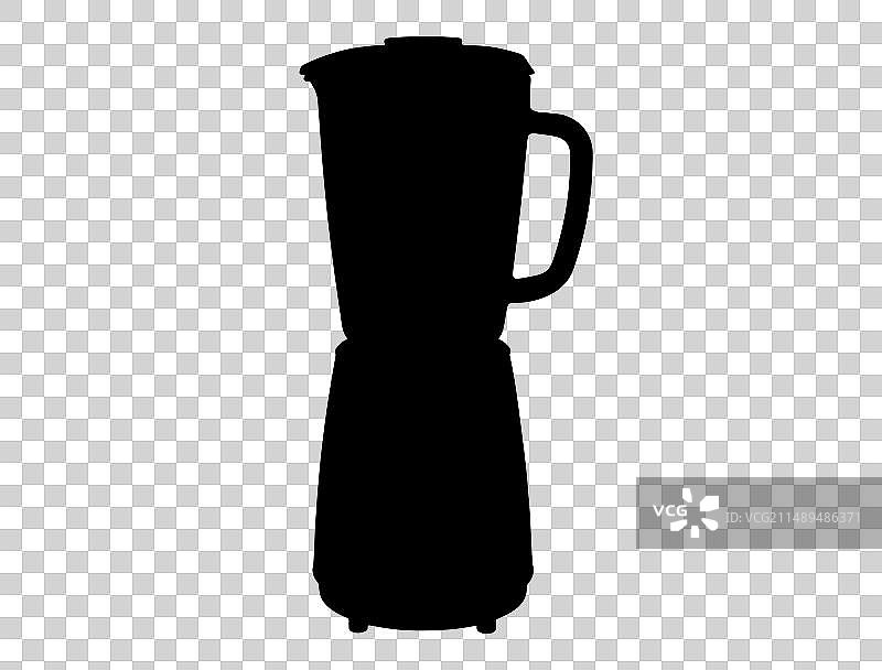 搅拌机剪影艺术图片素材