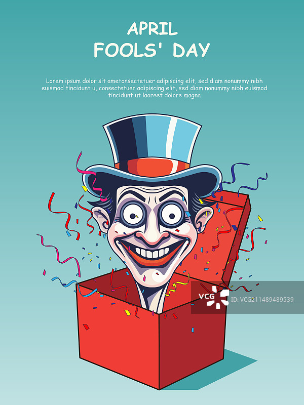 愚人节背景图片素材
