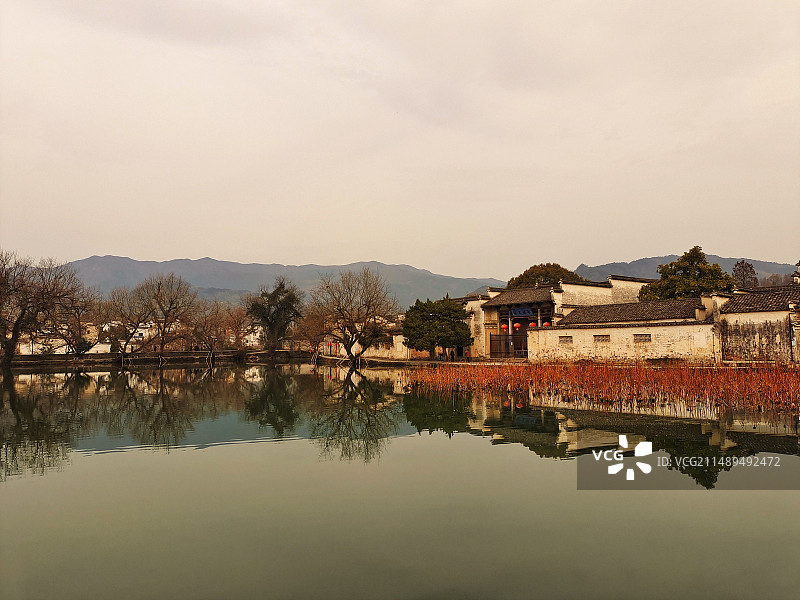 水墨宏村图片素材