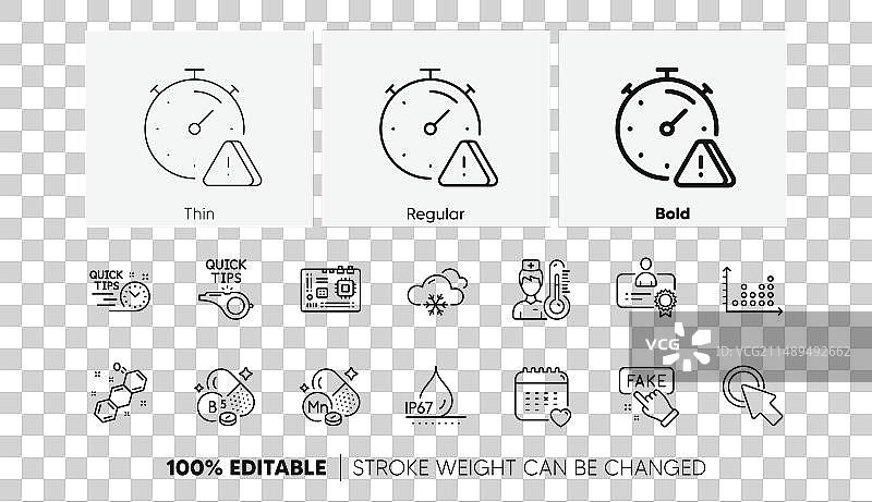 小贴士：化学公式与虚假信息图片素材
