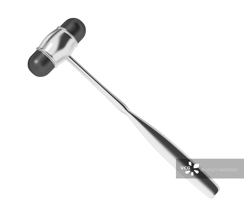隔离背景的医疗锤图片素材