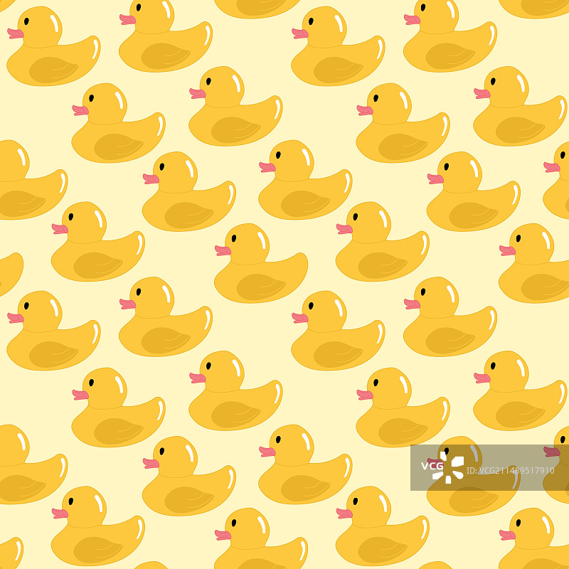 彩色扁平卡通浴缸无缝图案图片素材