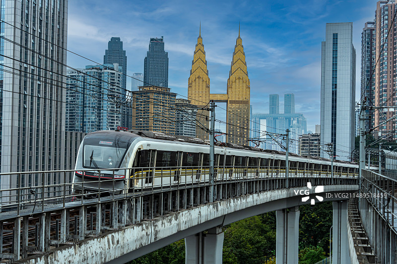 重庆海棠溪轻轨地铁站图片素材