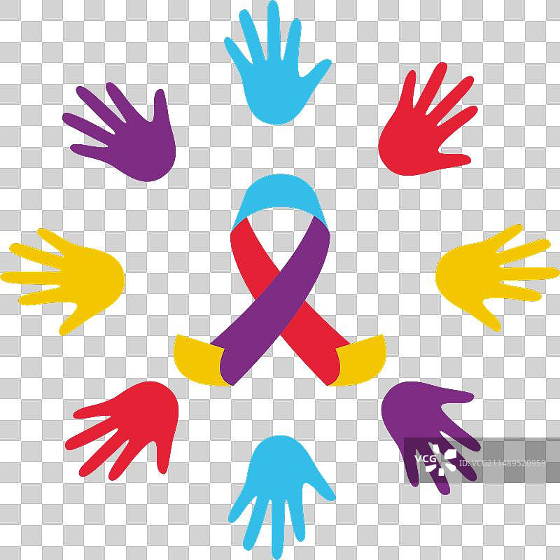 世界自闭症日图片素材