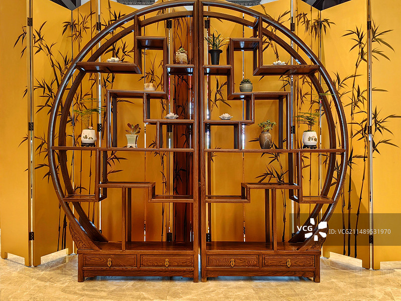 大堂摆设图片素材