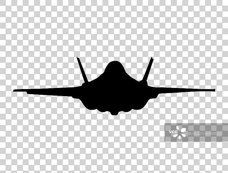 战斗机剪影艺术图片素材
