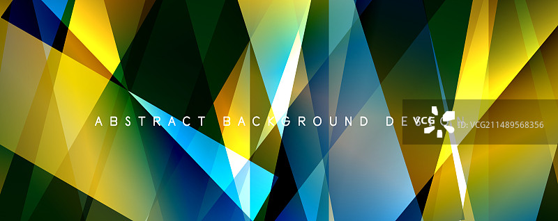 碎玻璃背景效果万花筒图片素材