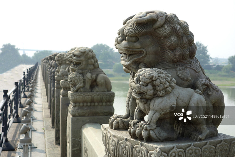 北京丰台区“卢沟桥”风光图片素材