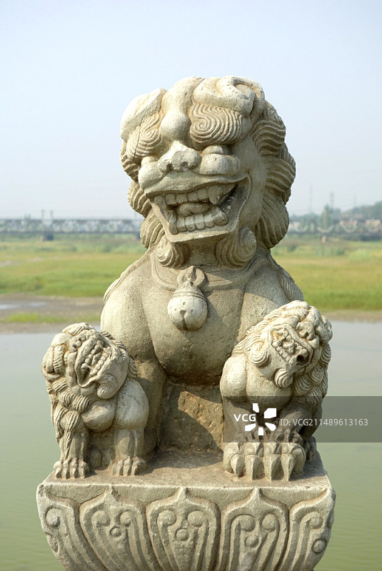 北京丰台区“卢沟桥”风光图片素材