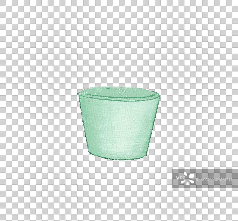 手绘水桶素材图片素材