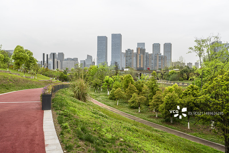 公园城市之天府新区图片素材