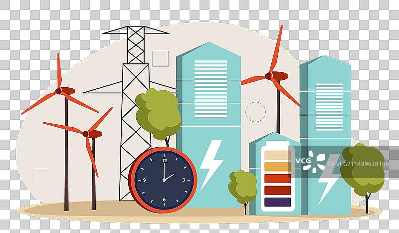 新型电池概念图片素材