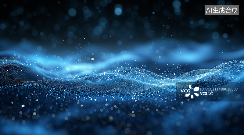 【AI数字艺术】科技海报背景素材抽象未来感线条图片素材