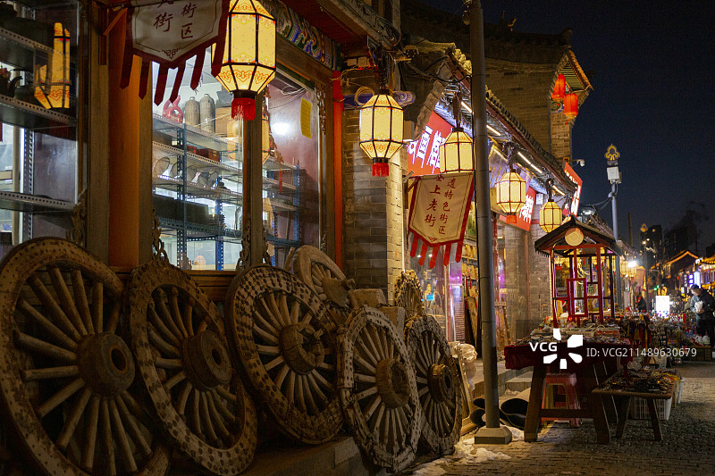 塞上老街图片素材