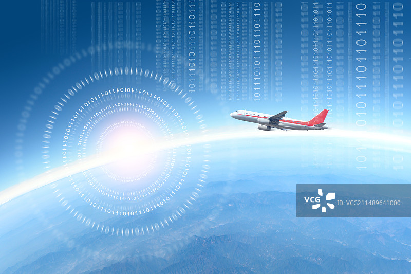 大数据科技感数字化概念地球主题背景图片素材