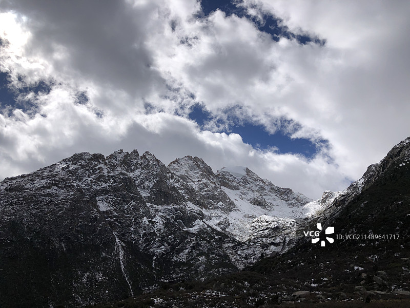 四川德格县风景图片素材