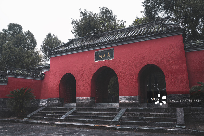 南阳卧龙岗武侯祠图片素材