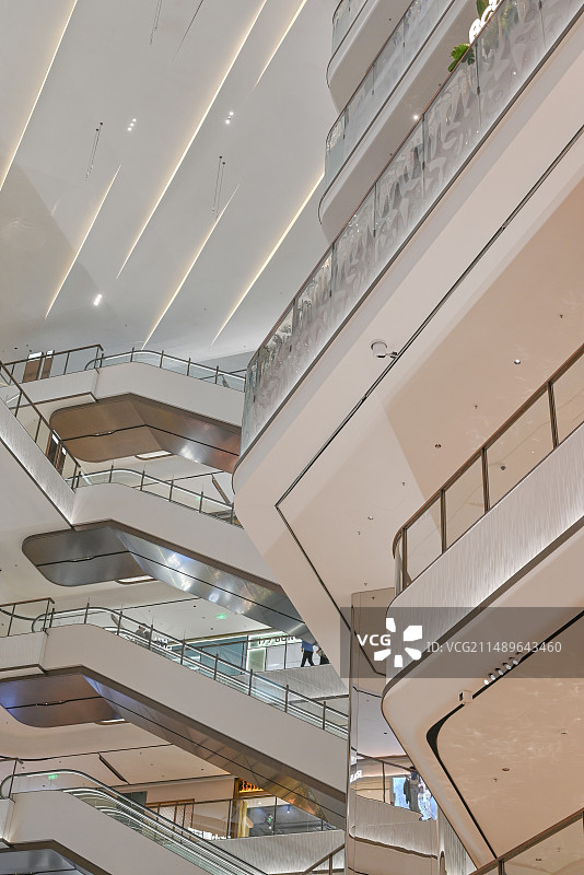 杭州中心 商场 内部 装饰 设计图片素材